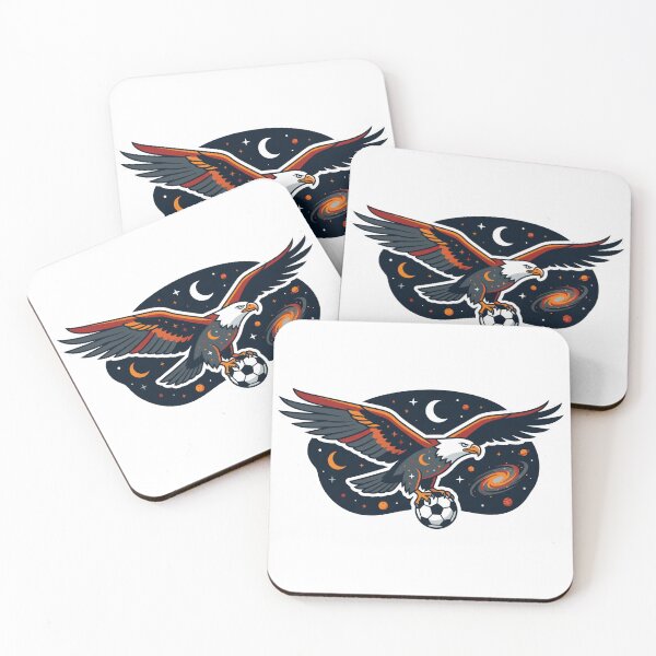 Item preview, ​Cosmic Bald Eagle: The Interstellar Striker designed and sold by NadinGerasi.
