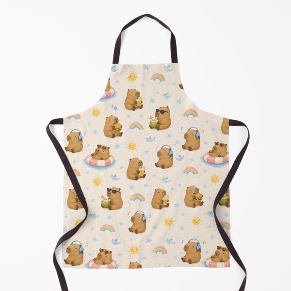 Item preview, Capybara Relax Pattern designed and sold by capybaraxshop.