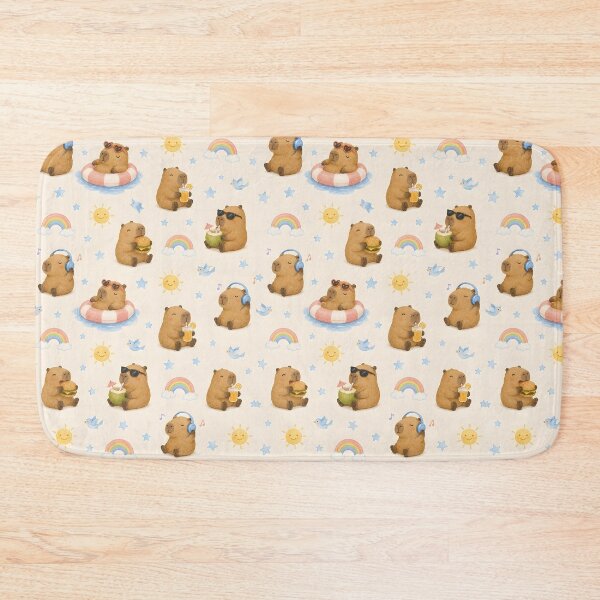 Item preview, Capybara Relax Pattern designed and sold by capybaraxshop.