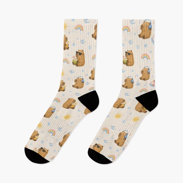 Item preview, Capybara Relax Pattern designed and sold by capybaraxshop.