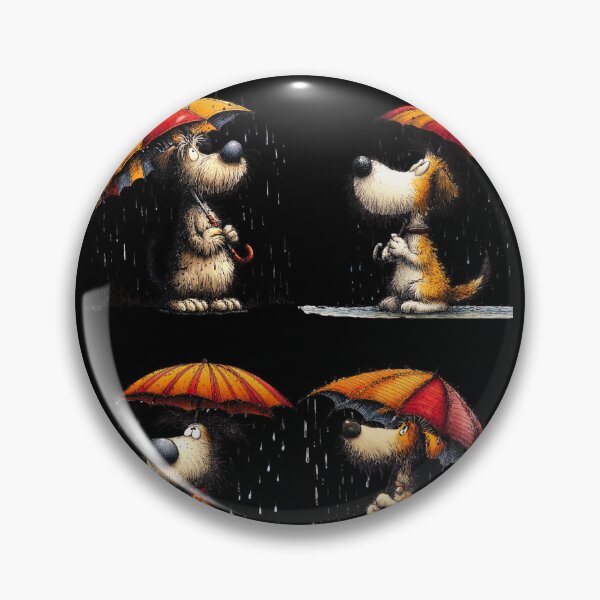 Item preview, 4 Dogs in raining  designed and sold by Palmtree94.
