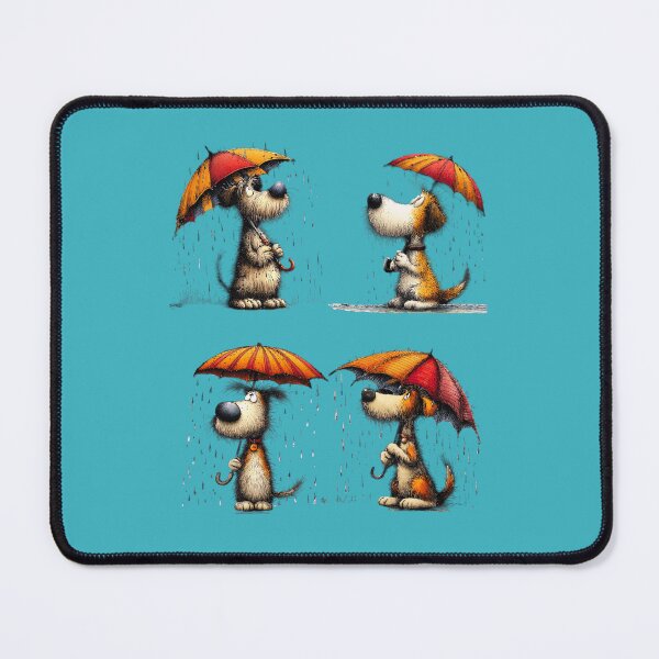 Item preview, 4 Dogs in raining  designed and sold by Palmtree94.