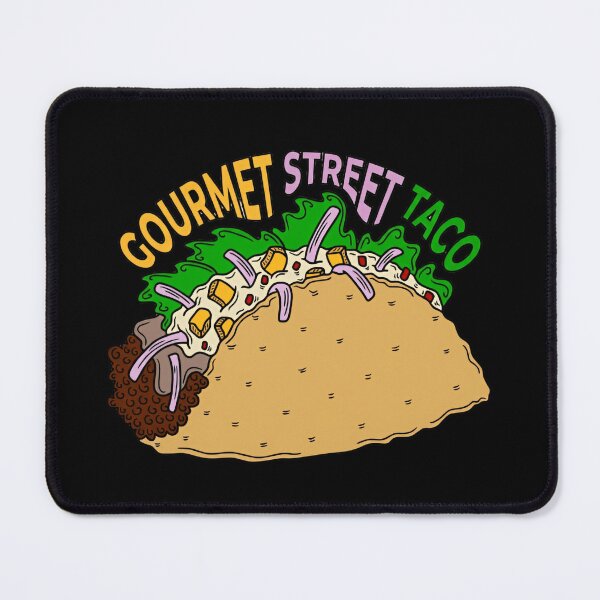 Item preview, Loaded Gourmet Street Taco With Fresh Toppings designed and sold by spam-food-2026.