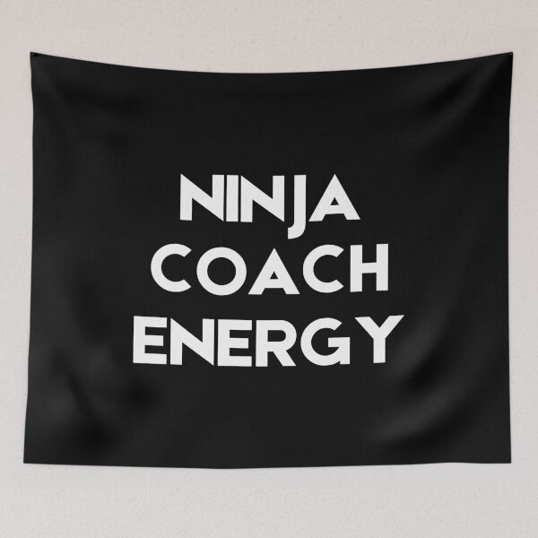 Item preview, Ninja Coach Energy designed and sold by byninjakids.