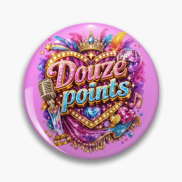 Item preview, Douze Points Eurovision Inspired Music Design designed and sold by THAT'S WHAT TEE SAID.