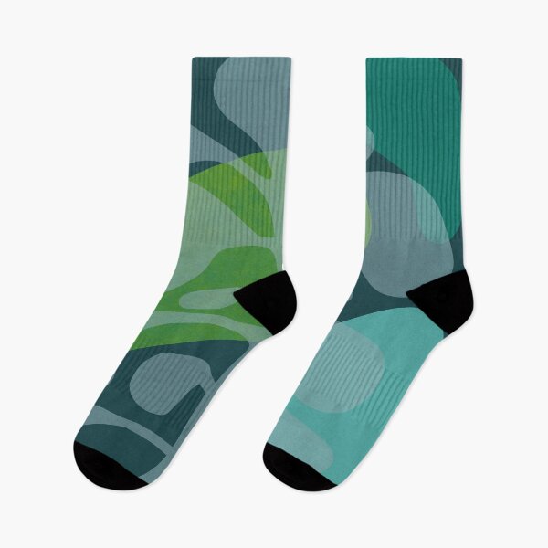 Item preview, Organic Flow Series No. 2: Transformative Teal designed and sold by Pretty Bird Studio.