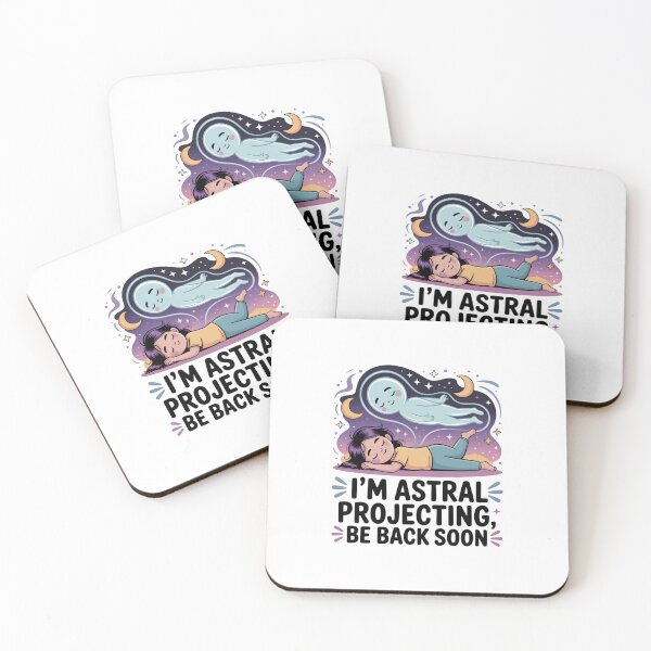Item preview, I'm Astral Projecting, Be Back Soon! Ghost Design designed and sold by Peter Stawicki.