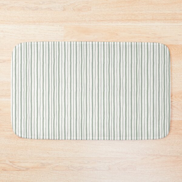 Item preview, Sage Green Hand Drawn Vertical Stripes | Minimalist Organic Sage Lines | Soft Sage Coastal Striped Pattern | Minimalist Nature Green Stripes | Modern Farmhouse Sage Stripes designed and sold by VivaFy.