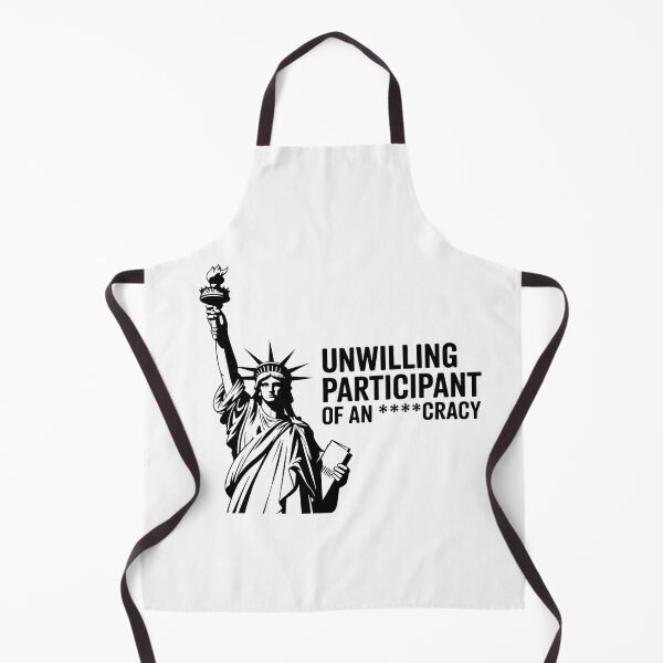 Item preview, Unwilling Participant of an Idiocracy | Sarcastic Political Humor Statue Design designed and sold by ArcticFoxStudio.