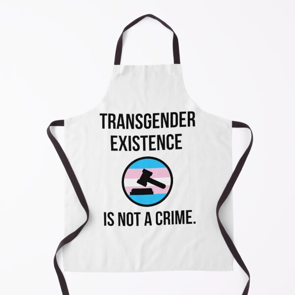 Item preview, Transgender existence is not a crime.  designed and sold by Rachel the Artist .
