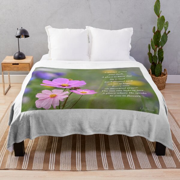 Item preview, Faith In The Garden Flowers Spiritual Floral Art designed and sold by Sharon Cummings Art.
