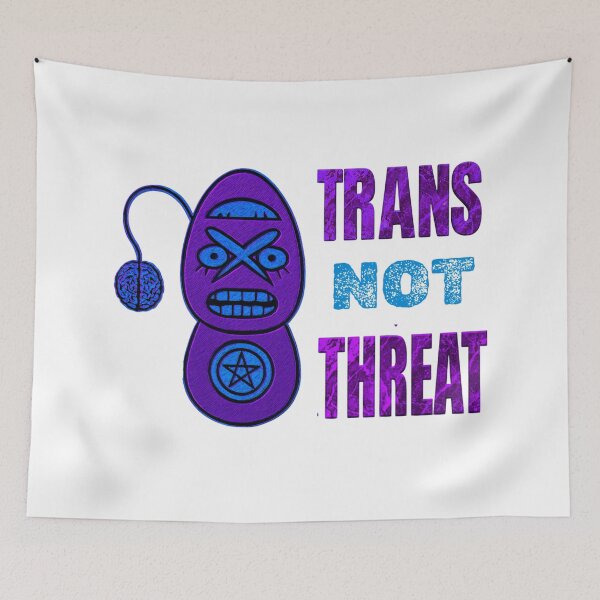 Item preview, trans not threat designed and sold by blacK1982White.
