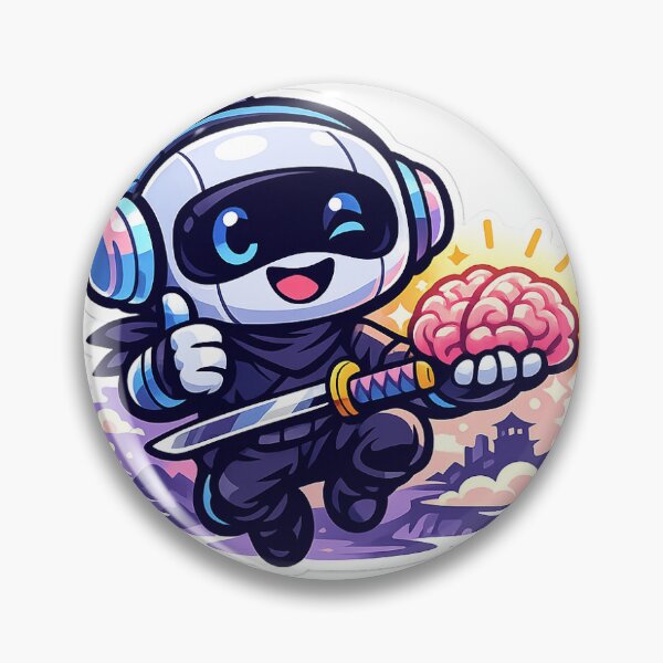 Item preview, Happy Robot of Knowledge designed and sold by Rikkimaru07.