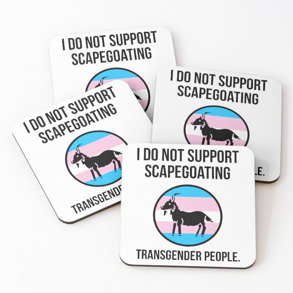 Item preview, I do not support scapegoating transgender people  designed and sold by Rachel the Artist .