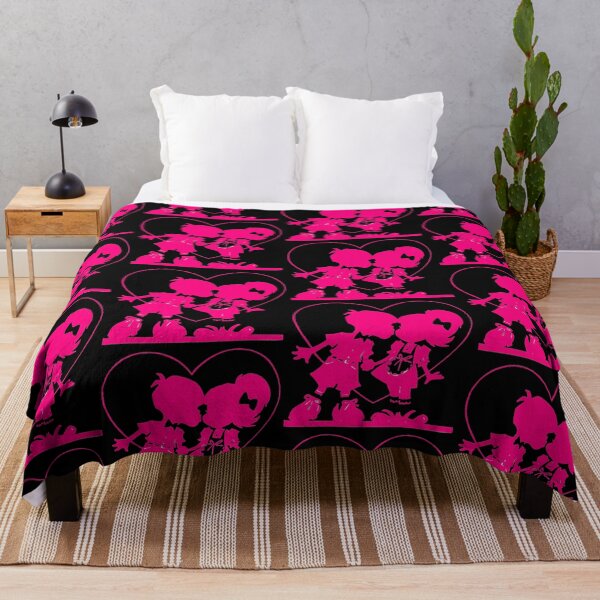 Item preview, Cute Romantic Couple Silhouette | Pink Heart Love Art designed and sold by Rawafi Art Studio.