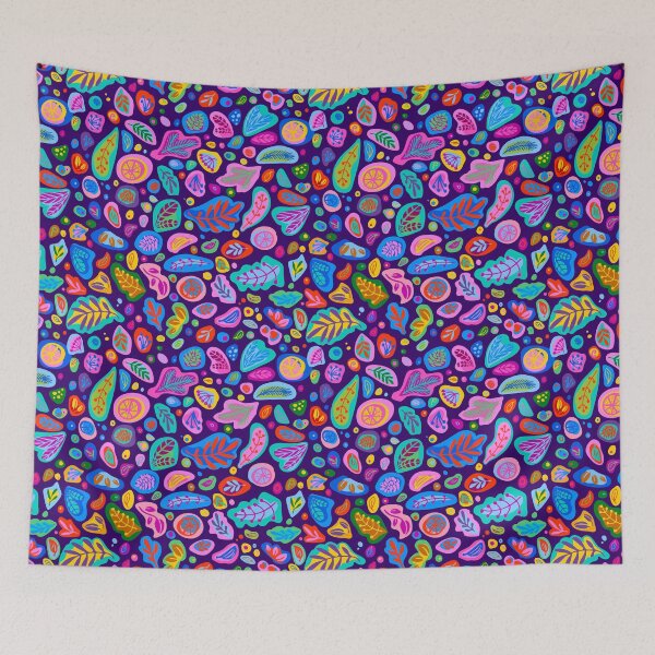 Item preview, Seamless Pattern with Colorful plants and flover designed and sold by Bearlala.