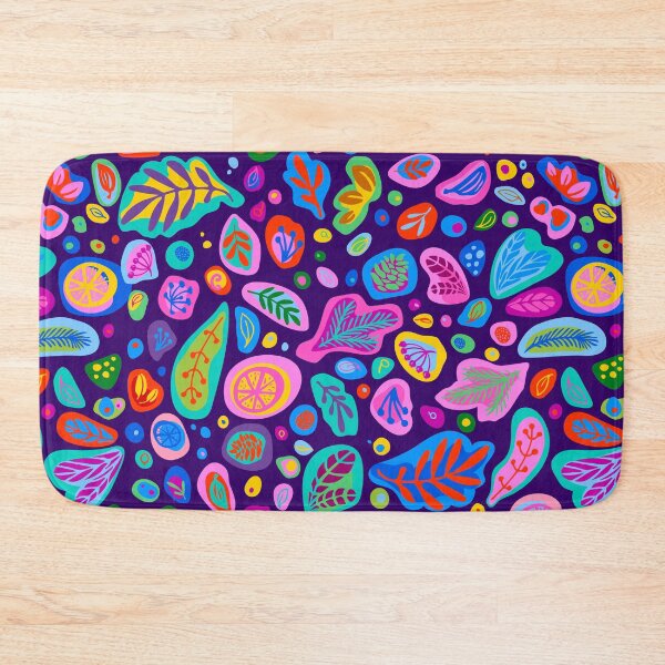 Item preview, Seamless Pattern with Colorful plants and flover designed and sold by Bearlala.
