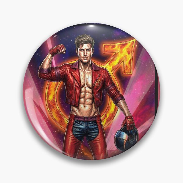 Item preview, Bara Biker Soldier of Fire Mars designed and sold by HunterxDesign.