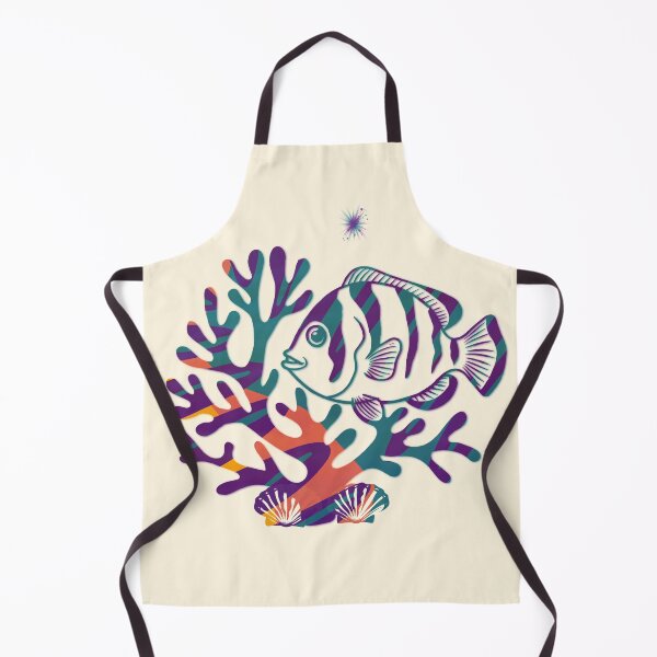 Item preview, Clownfish Coral - Tropical Reef Art designed and sold by 3DDesignSpot.