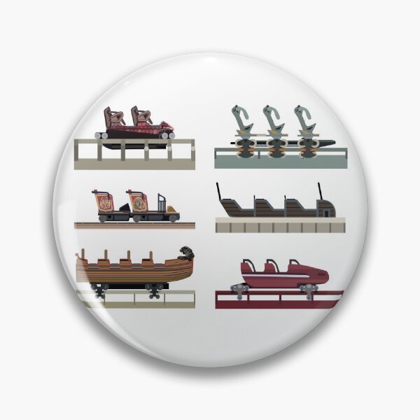 Item preview, Efteling Coaster Cars (with Bob) designed and sold by CoasterMerch.