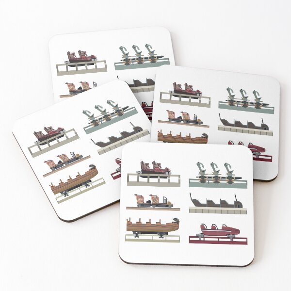 Item preview, Efteling Coaster Cars (with Bob) designed and sold by CoasterMerch.