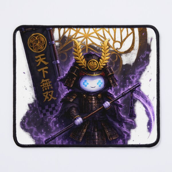 Item preview, Tokugawa Ieyasu Chibi Ghost Samurai Cute Kawaii Japanese Warrior Pixel Art designed and sold by Japan-Ink-Art.