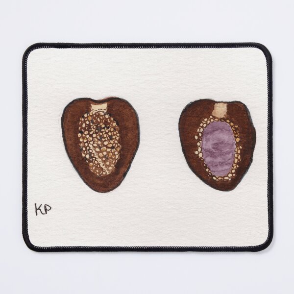 Item preview, Two cowrie shells on a white background. designed and sold by KPierceArt.
