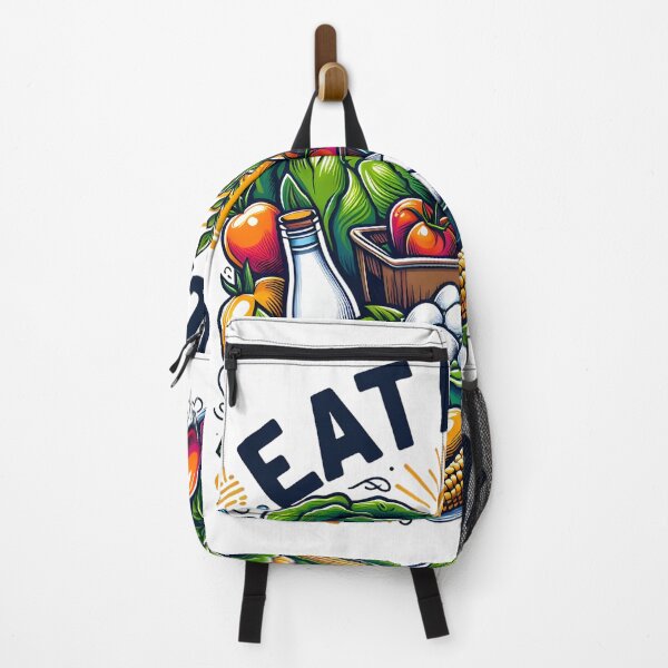 Item preview, Eat Local Farm Fresh Produce Illustration designed and sold by Apex Designs.