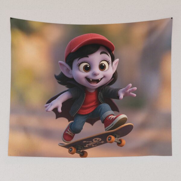 Item preview, Skater Vampire Girl designed and sold by Sillytoe.