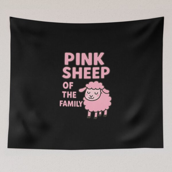 Item preview, Pink Sheep Of The Family designed and sold by SlayPOPShop.