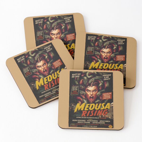 Item preview, Medusa Rising Old Movie Poster designed and sold by PetsArt.