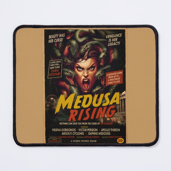 Item preview, Medusa Rising Old Movie Poster designed and sold by PetsArt.