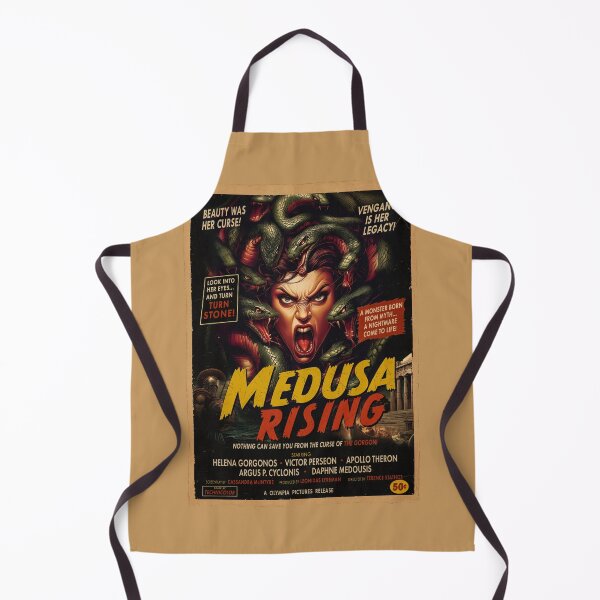 Item preview, Medusa Rising Old Movie Poster designed and sold by PetsArt.