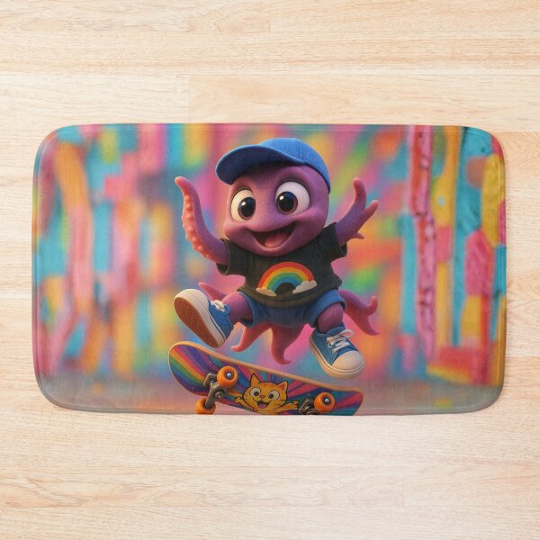 Item preview, Skater Vampire Squid designed and sold by Sillytoe.