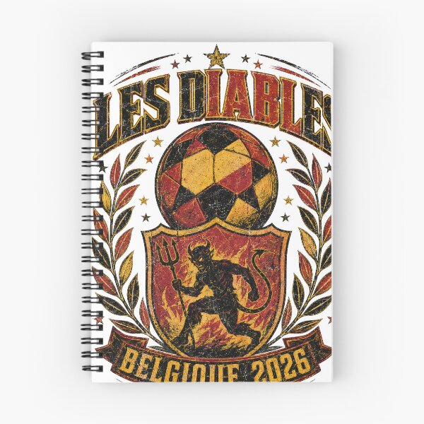 Item preview, Les Diables Rouges Belgique 2026 World Cup Soccer T-Shirt designed and sold by KickoffStudio.