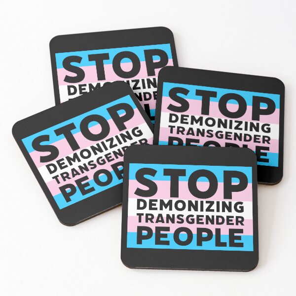 Item preview, Stop demonizing transgender people  designed and sold by Rachel the Artist .