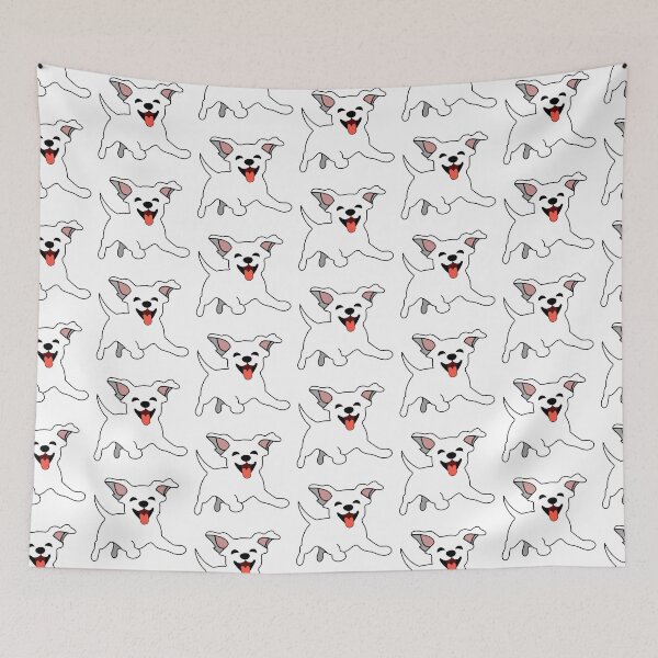 Item preview, Kurumi Happy Jump Anime Dog Original Character Art designed and sold by HEROHIRO.