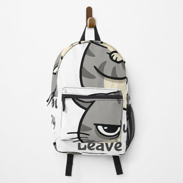 Item preview, Grumpy Grey Cringe Cat Woke Up Like This designed and sold by AnnLya.