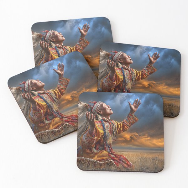 Item preview, Spiritual Connection in Fields at Dusk designed and sold by Artessie.