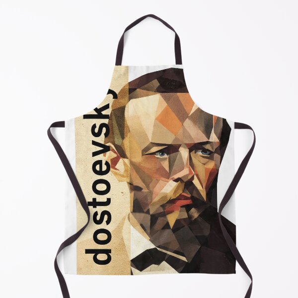 Item preview, Dostoevsky – Literary Collage Portrait Art Print | Russian Literature Philosophy Poster designed and sold by OzzFrequency.