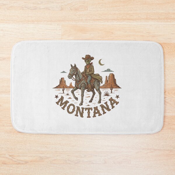 Item preview, Montana Cowboy Alien Cowboy Wild West  designed and sold by Milasneeze.