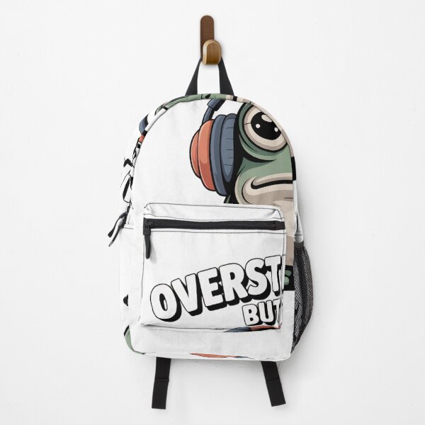 Item preview, Overstimulated But Trying Frog designed and sold by PrintologyAura.