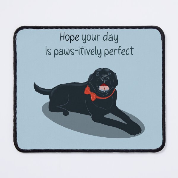 Item preview, Encouraging Black Labrador designed and sold by Sweet Sketches.