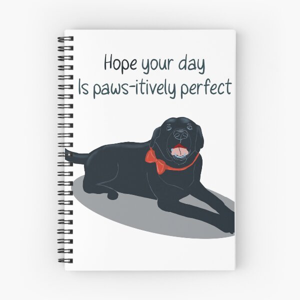 Item preview, Encouraging Black Labrador designed and sold by Sweet Sketches.