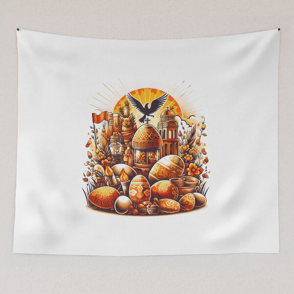 Item preview, Orthodox Easter Egg Festival Collage designed and sold by Apex Designs.