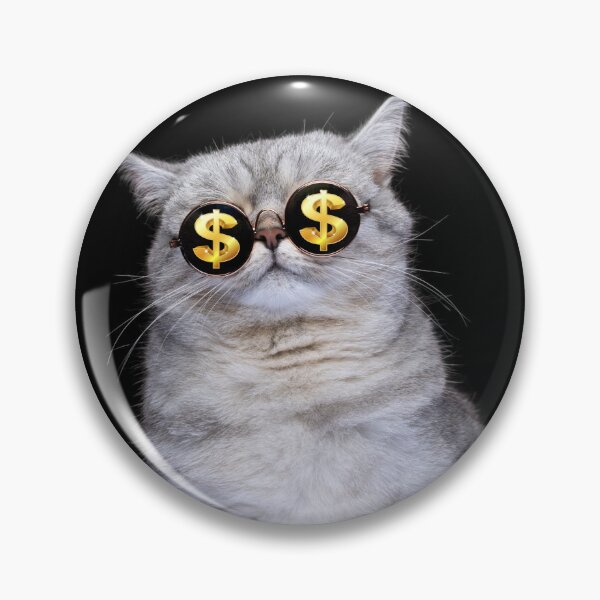 Item preview, Money Cat Hustle Dollars designed and sold by DigitalLuckyCat.