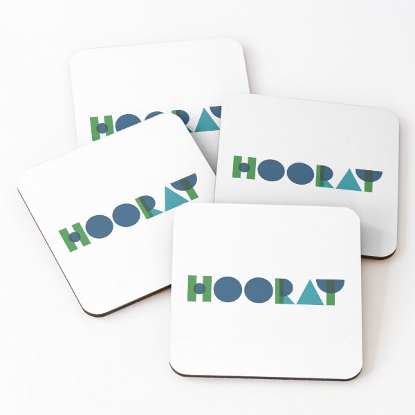 Item preview, Hooray Geometric Typography Art designed and sold by CLCCdesigns.
