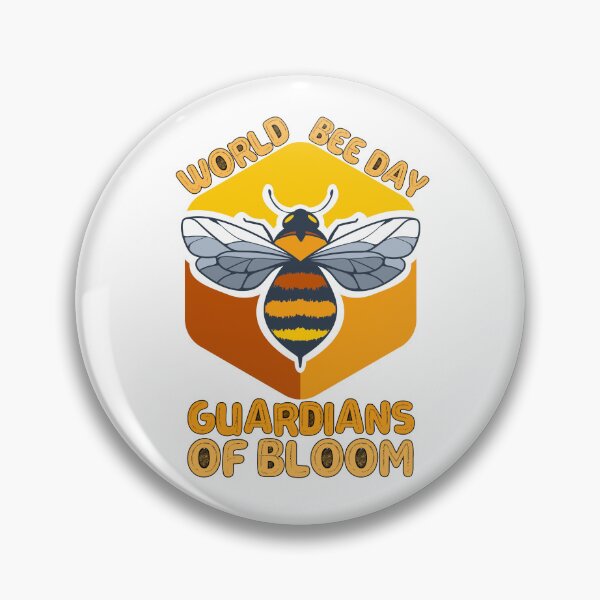 Item preview, World Bee Day - Guardians of Bloom designed and sold by LuveraxArt.