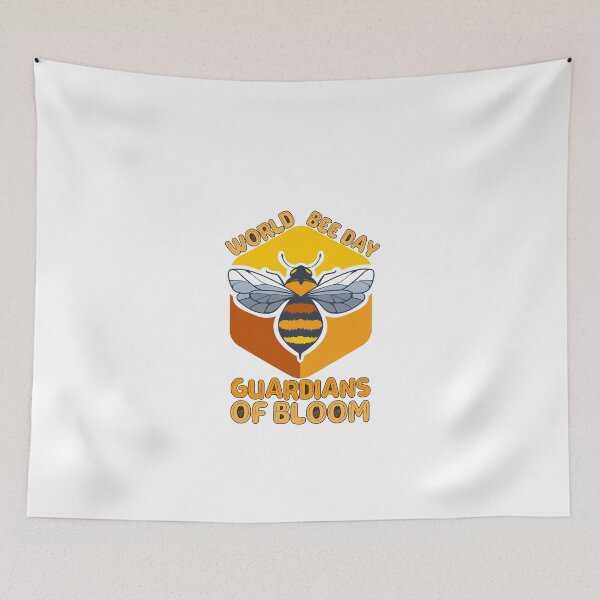 Item preview, World Bee Day - Guardians of Bloom designed and sold by LuveraxArt.