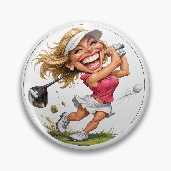 Item preview, Woman Golfer designed and sold by ArtShare.